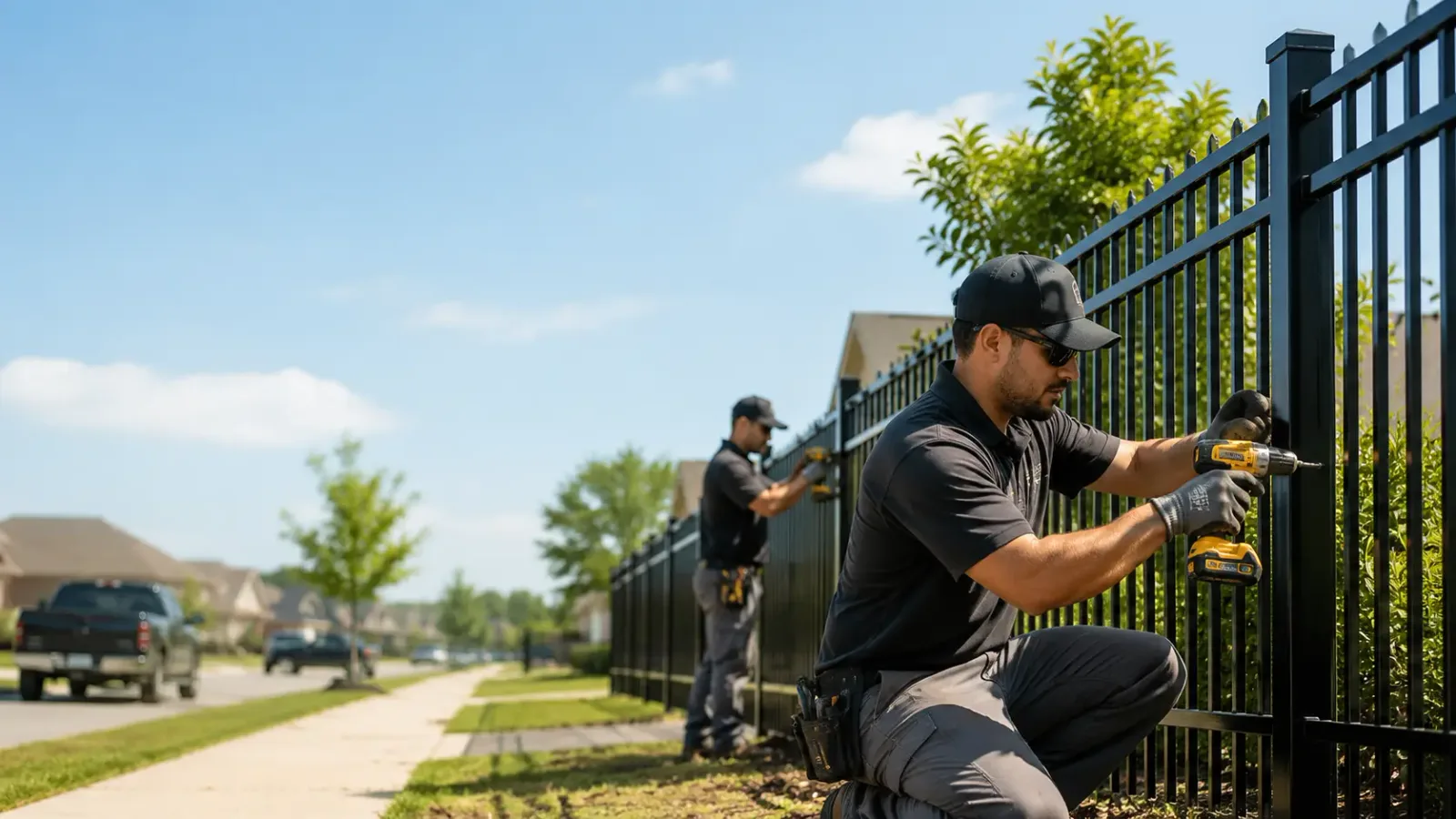 Metal Fence Installation in Willard, OH